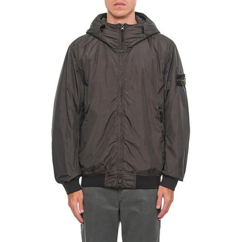 Crinkle Reps Jacket - Größe L - Stone Island - Modalova