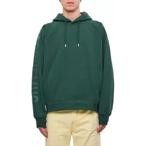 Typo Cotton Sweatshirt - Größe L - green - Jacquemus - Modalova