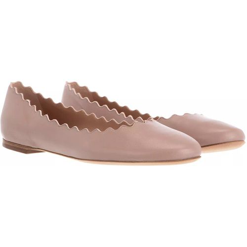 Loafers & Ballerinas - Lauren Ballerinas Leather - Gr. 36 (EU) - in Gold - für Damen - Chloé - Modalova