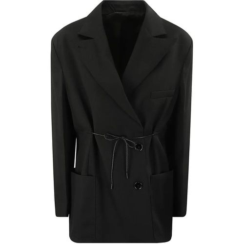 Single-Breasted Wool Jacket - Größe 36 - Lanvin - Modalova