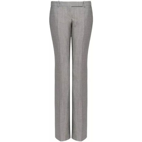 Gray Narrow Bootcut Pants - Größe 40 - gray - alexander mcqueen - Modalova