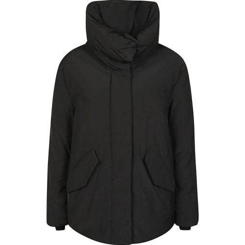 Luxury Cocoon Jacket Black - Größe M - Woolrich - Modalova