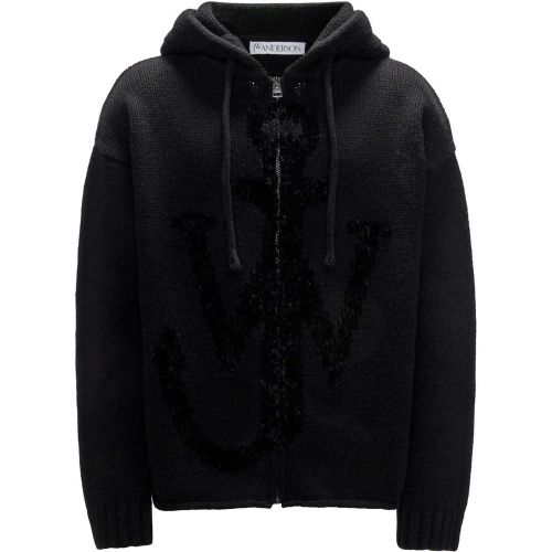 Hoodie zippe a logo 2 - Größe L - J.W.Anderson - Modalova