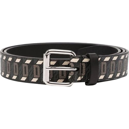 Gürtel - Monogram Logo Leather Belt - Gr. 105 - in - für Damen - Dsquared2 - Modalova