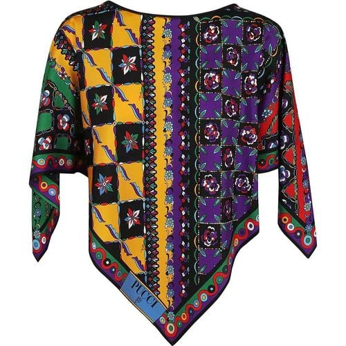 Silk Twill Blouse - Größe ONE SIZE - Pucci - Modalova