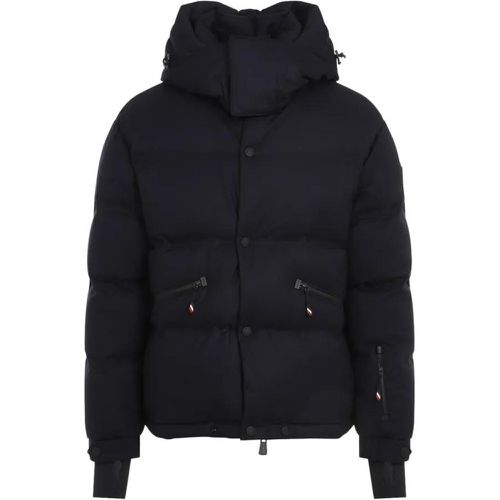 Krun Navy Blue Virgin Wool Jacket - Größe 2 - Moncler - Modalova