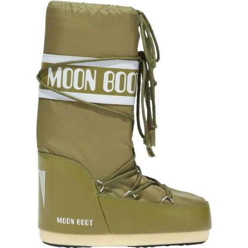 Stiefel & Boots - Moon Boot Mb Icon Nylon Boots Khaki 80d1400440 - Gr. 39_41 - in - für Damen - Moonboot - Modalova