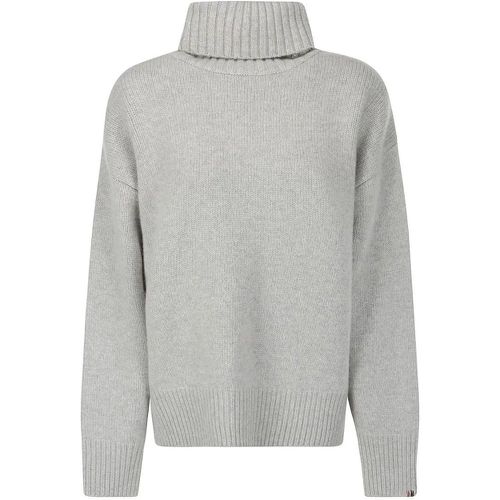 Gray Sweater High Collar - Größe ONE SIZE - Extreme Cashmere - Modalova