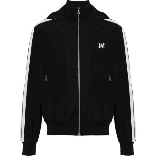 Black Logo Jacket - Größe S - Palm Angels - Modalova