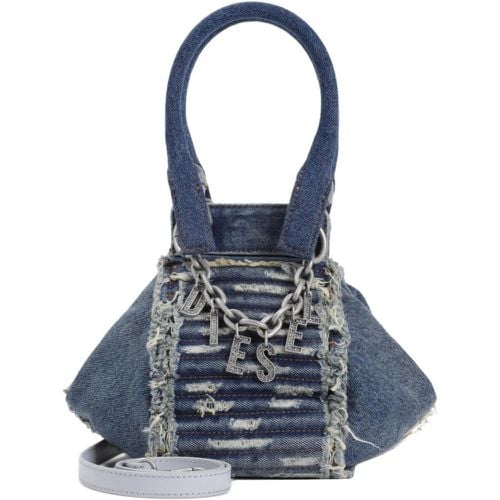 Shopper - Blue Cotton D-Vina Xs Bag - Gr. unisize - in - für Damen - Diesel - Modalova