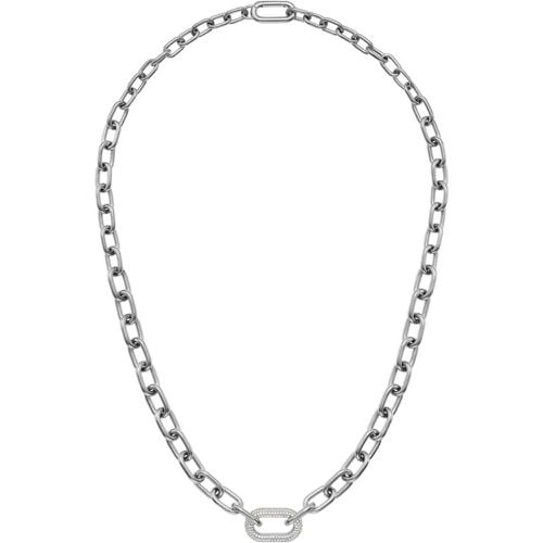 Halskette - damen Kette Silber DW00400607 - Gr. unisize - in Silber - für Damen - Daniel Wellington - Modalova