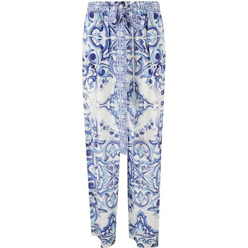 Blue Printed Trousers - Größe 3 - blau - Inoa - Modalova