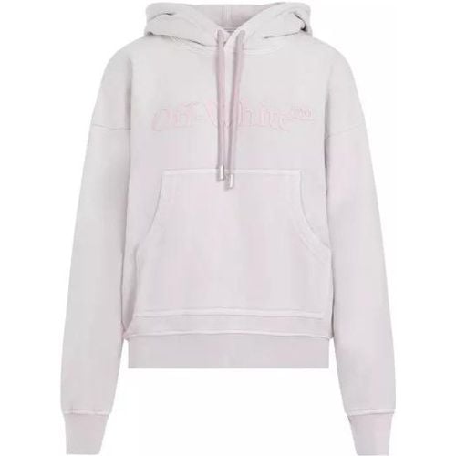 Laundry Pink Cotton Over Hoodie - Größe S - Off-White - Modalova