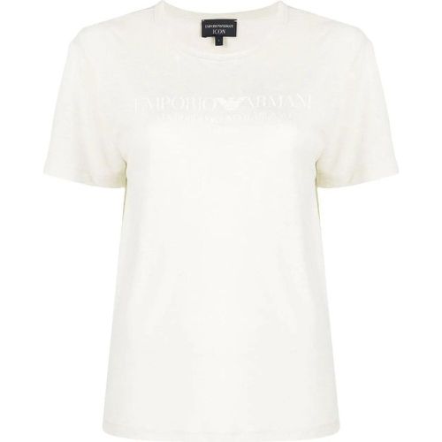 Capsule Pre T-shirts And Polos White - Größe M - Emporio Armani - Modalova