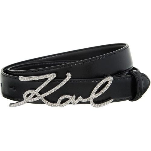 Gürtel - K/Signature Crystal Belt H2,5 - Gr. 95 - in - für Damen - Karl Lagerfeld - Modalova