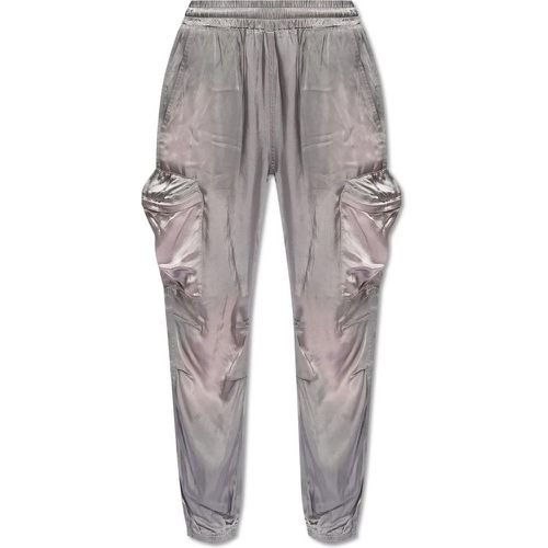 Trousers Silver - Größe 42 - Diesel - Modalova