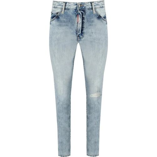 COOL GUY DESTROYED HELLBLAUE JEANS - Größe S - Dsquared2 - Modalova