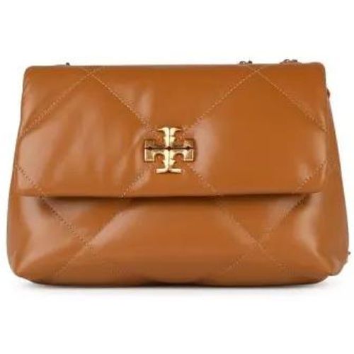 Shopper - Kira' Small Brown Leather Crossbody Bag - Gr. unisize - in - für Damen - TORY BURCH - Modalova