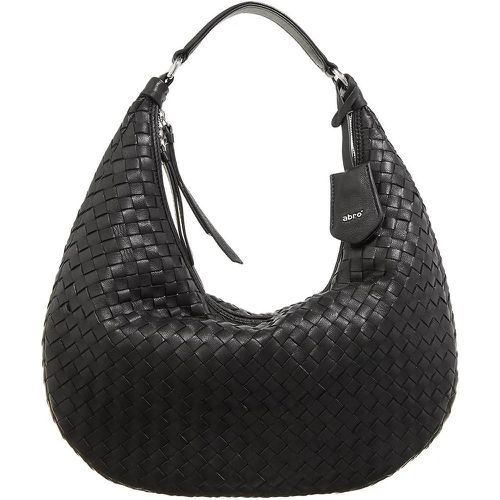 Hobo Bag - Beutel Nana Small/ Black/Nickel - Gr. unisize - in - für Damen - abro - Modalova