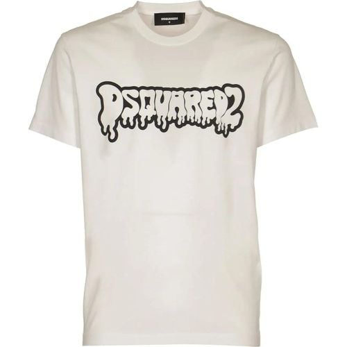 T-shirts White - Größe L - Dsquared2 - Modalova