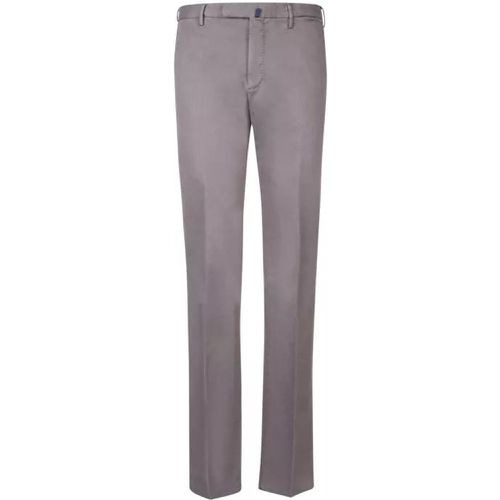 Cotton-Blend Trousers - Größe 50 - gray - Incotex - Modalova