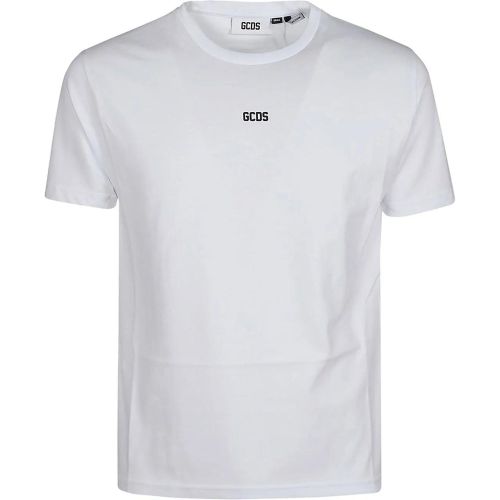 Logo Regular T-shirt White - Größe L - Gcds - Modalova