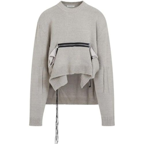 Beige Cotton Zip Pocket Jumper - Größe L - Craig Green - Modalova