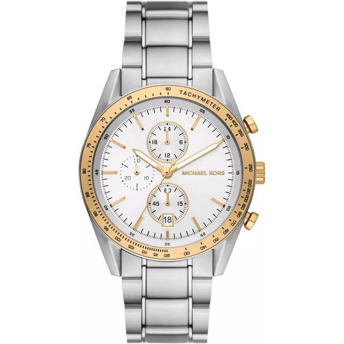Uhren - Accelerator Chronograph Stainless Steel Watch - Gr. unisize - in Silber - für Damen - Michael Kors - Modalova