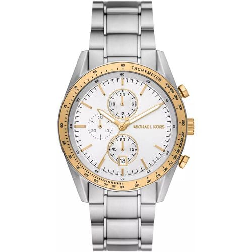 Uhren - Accelerator Chronograph Stainless Steel Watch - Gr. unisize - in Silber - für Damen - Michael Kors - Modalova