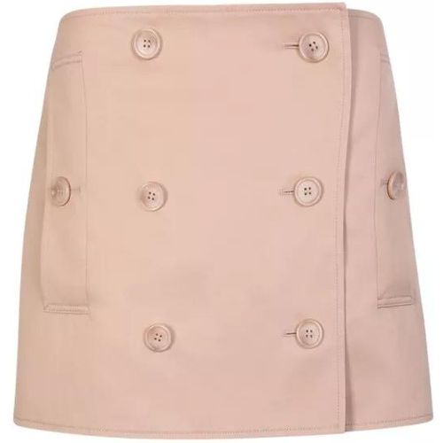 Beige Trench Miniskirt - Größe 6 - Burberry - Modalova