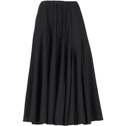 Black Wool Skirt For Woman - Größe S - black - Yohji Yamamoto - Modalova