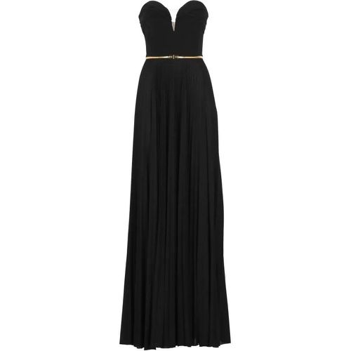 Lurex Red Carpet Dress - Größe 40 - schwarz - Elisabetta Franchi - Modalova