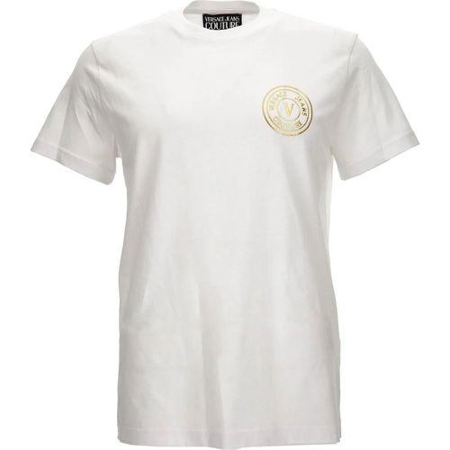 T-shirts and Polos White - Größe L - Versace Jeans Couture - Modalova