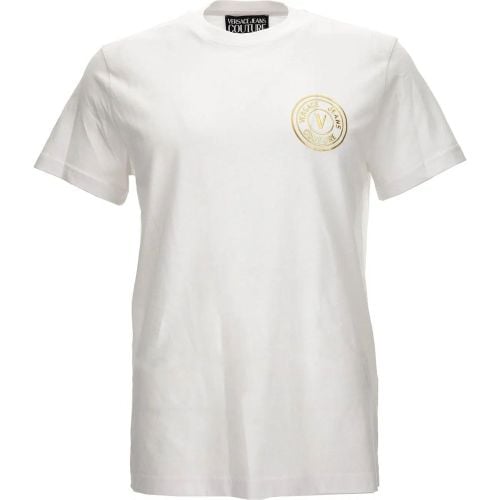 T-shirts and Polos White - Größe XL - Versace Jeans Couture - Modalova