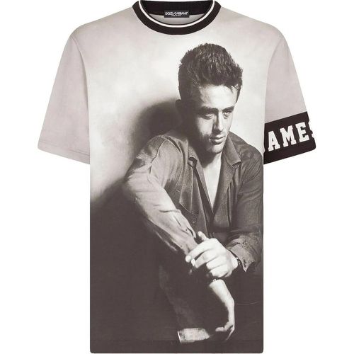 Dolce & Gabbana James Dean T-Shirt - Größe 50 - Dolce&Gabbana - Modalova