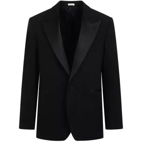 Large Tux Wool Jacket - Größe 52 - alexander mcqueen - Modalova