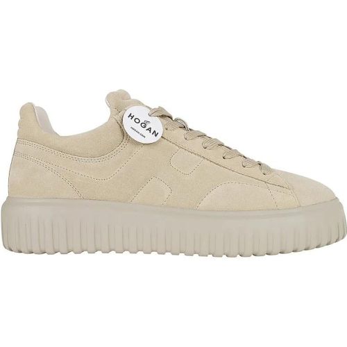 Low-Top Sneaker - H-Stripes Nappa Sneakers - Gr. 10 - in - für Damen - Hogan - Modalova