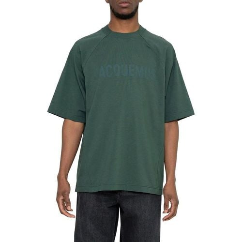 LE TSHIRT TYPO DARK GREEN - Größe XS - Jacquemus - Modalova