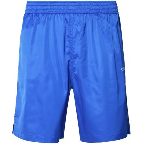 Blue Polyester Swimsuit - Größe L - blue - Off-White - Modalova