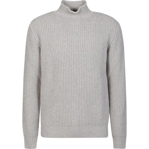 Turtle Neck Sweater White - Größe 54 - Kangra - Modalova