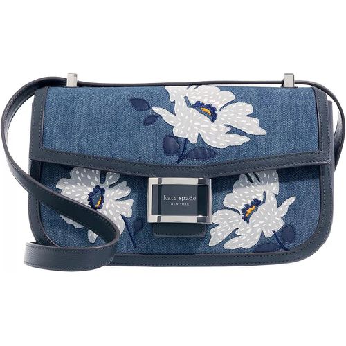 Crossbody Bags - Katy Floral Embellished Denim Medium - Gr. unisize - in - für Damen - kate spade new york - Modalova