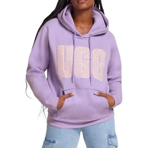 Rey fluff Logo Hoodies Paars 1144506 - Größe S - Ugg - Modalova