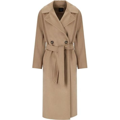 MAX MARA WEEKEND RESINA CAMEL MANTEL MIT GÜRTEL - Größe 38 - WEEKEND Max Mara - Modalova