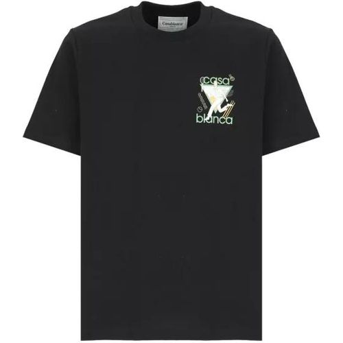 Le Jeu T-Shirt - Größe S - black - Casablanca - Modalova