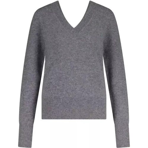 Kaschmir Pullover mit V-Ausschnitt - Größe XS - van Kukil - Modalova