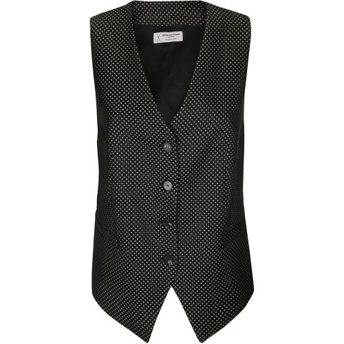 Front Button Welt Vest - Größe 42 - Alberto Biani - Modalova