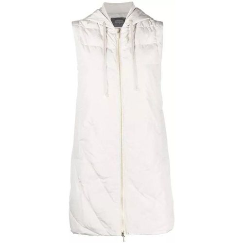 Padded Drawstring-Hood Vest - Größe 40 - Lorena Antoniazzi - Modalova