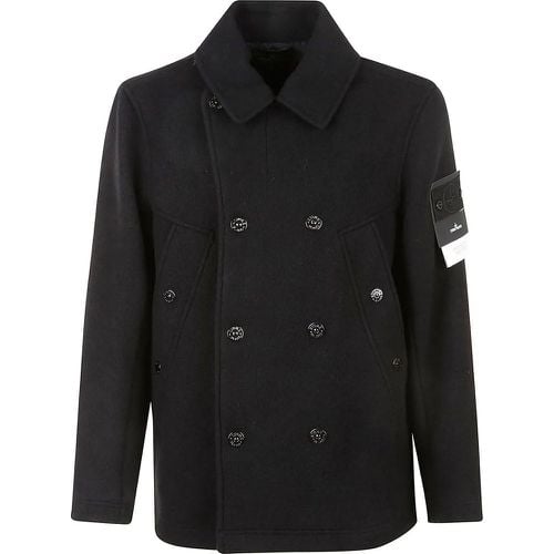 Coats Black - Größe L - Stone Island - Modalova