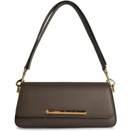 Shopper - Sequence' Brown Leather Crossbody Bag - Gr. unisize - in - für Damen - Lanvin - Modalova