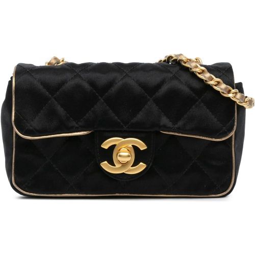 Hobo Bags - Extra Mini Quilted Satin Flap - Gr. unisize - in - für Damen - Chanel - Modalova